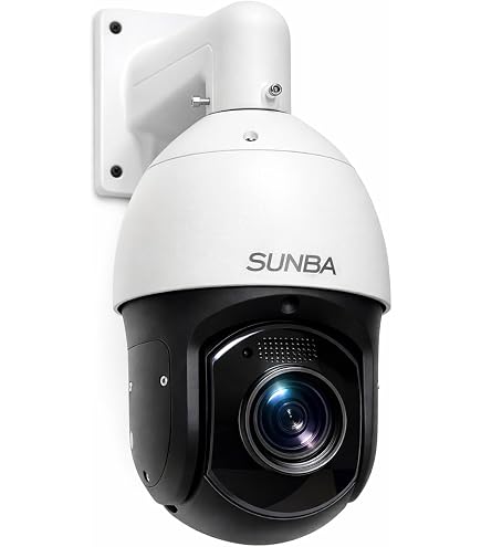 Amazon.com : SUNBA High Speed 5MP Outdoor PTZ POE+ AI IP Camera